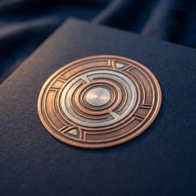 Embossed certification seal